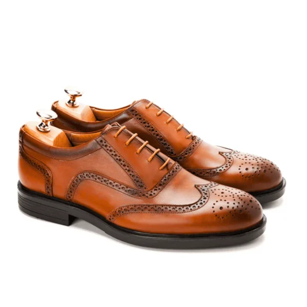 Mocassin Cuir Maron -Homme – Image 3