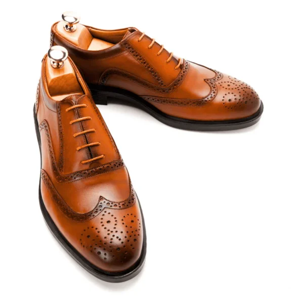 Mocassin Cuir Maron -Homme