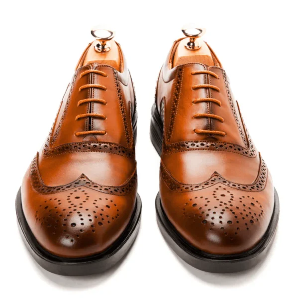 Mocassin Cuir Maron -Homme – Image 4
