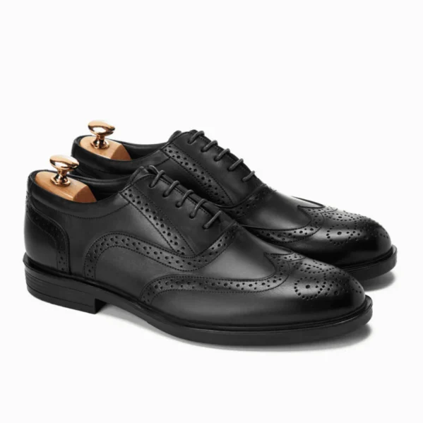 Mocassin cuir Noir- Homme – Image 4