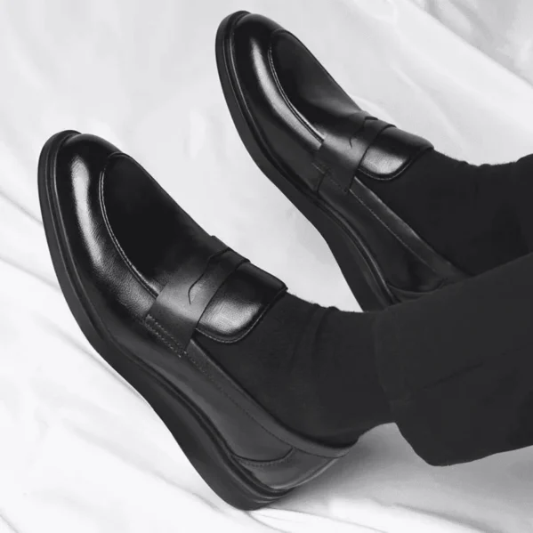 Mocassin Homme Cuir-Noir