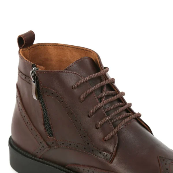 Bottines Cuir Homme -Montantes Cuir – Image 12