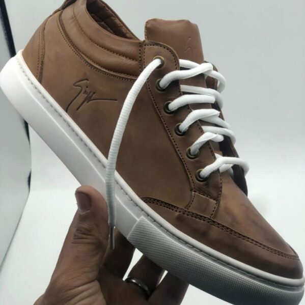 Chaussure Homme Cuir Marron – Image 2